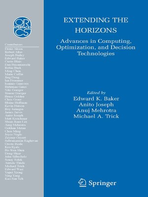 cover image of Extending the Horizons